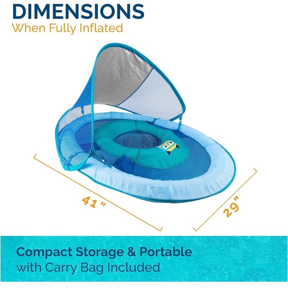 Swimways Sun Canopy Spring Float - Picture 5 of 6